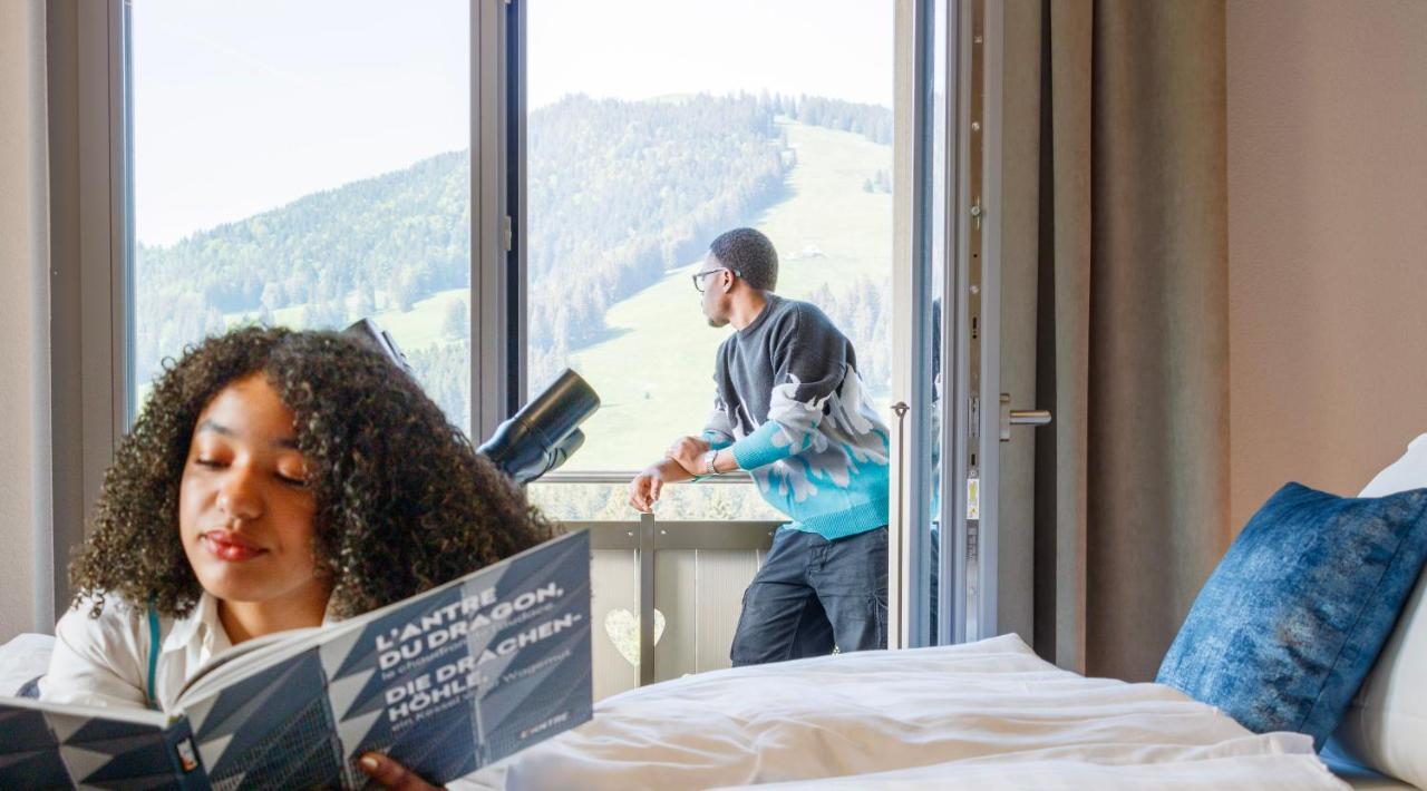 Boutique Hotel Corbetta - Spa 60M2 - La Montagne A 5 Minutes De L'Autoroute A12 Aux Paccots Sur Montreux - Nouveau Loft Familial - Profitez Du Lac Leman Et Des Montagnes En Meme Temps Les Paccots מראה חיצוני תמונה