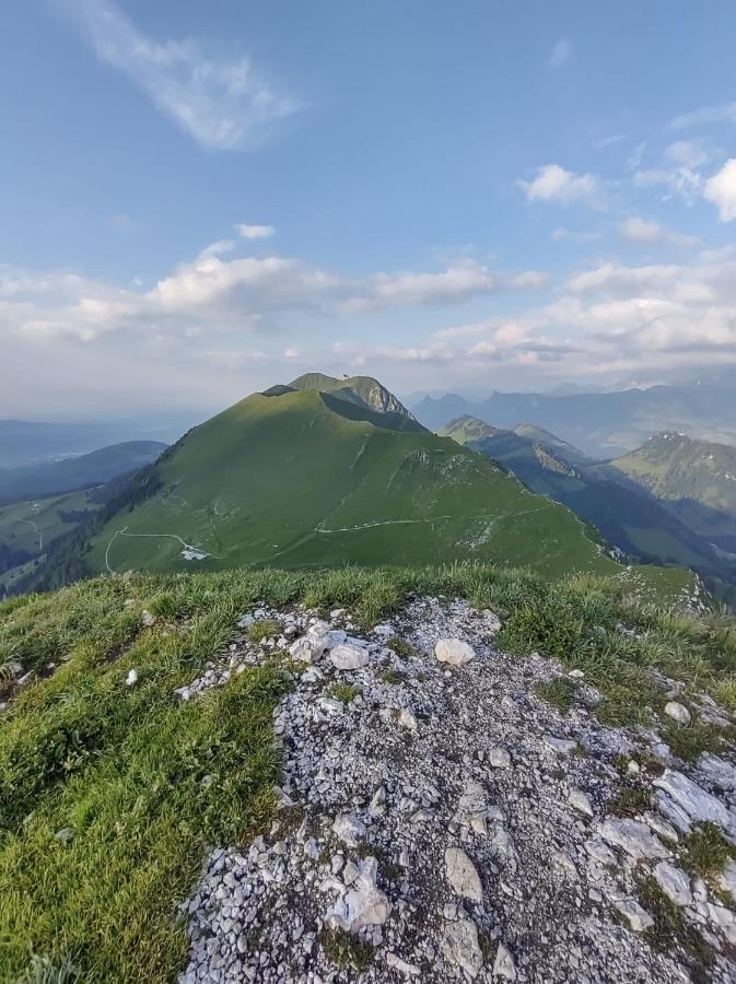 Boutique Hotel Corbetta - Spa 60M2 - La Montagne A 5 Minutes De L'Autoroute A12 Aux Paccots Sur Montreux - Nouveau Loft Familial - Profitez Du Lac Leman Et Des Montagnes En Meme Temps Les Paccots מראה חיצוני תמונה
